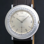 Stunning 1961 Longines 18K White Gold & Diamond Man's Dress Watch, Untouched, Olde Towne Jewelers, Santa Rosa CA.