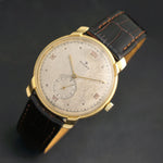 Stunning 1944 Rolex 4118 18K Yellow Gold Man's Dress Watch Orig Dial, Serviced, Olde Towne Jewelers, Santa Rosa CA.