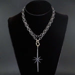 Mizuki Oxidized 925 14K Yellow Gold, .60Ctw Black Diamond 31" Starburst Necklace, Olde Towne Jewelers, Santa Rosa CA.