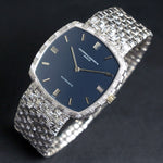 Vacheron Constantin 7391 Automatic 18K White Gold Man's Bracelet Watch Box Paper, Olde Towne Jewelers, Santa Rosa CA.