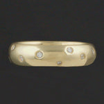 Gabriel Ofiesh Solid 18K Gold & Flush Set Diamond Comfort Fit 5.5mm Wedding Ring, Olde Towne Jewelers, Santa Rosa CA.