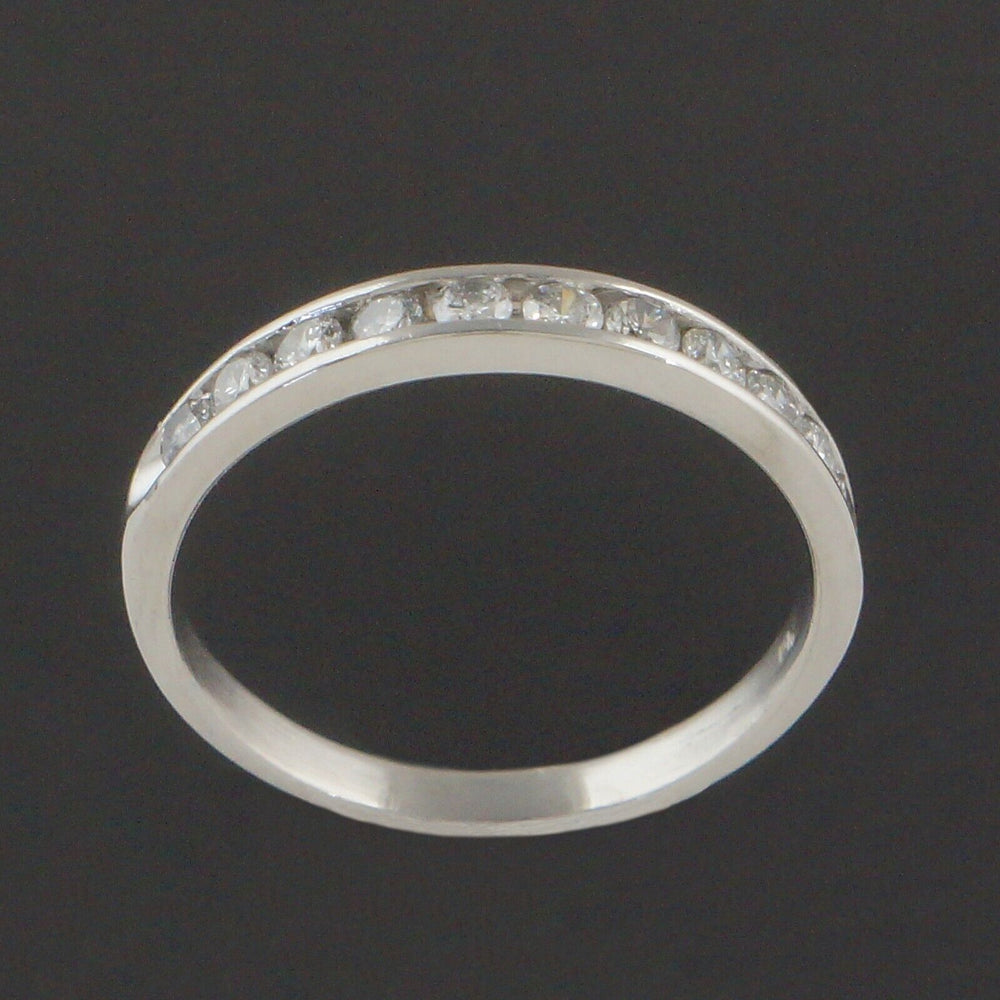 Platinum & .44 CTW Channel Set 11 Diamond Wedding Band, Anniversary Ring, Olde Towne Jewelers, Santa Rosa CA.