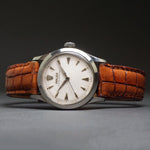 Stunning 1954 Rolex 6332 Stainless Steel Mans Watch Original Waffle Dial Amazing, Olde Towne Jewelers, Santa Rosa CA.