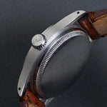 Stunning 1954 Rolex 6332 Stainless Steel Mans Watch Original Waffle Dial Amazing, Olde Towne Jewelers, Santa Rosa CA.