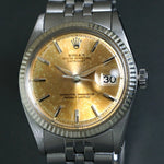 Stunning 1963 Rolex 1601 Datejust Stainless Steel 36mm Tropical Dial Watch XLNT! Olde Towne Jewelers, Santa Rosa CA.