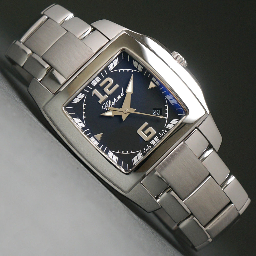 Stunning Chopard Two O Ten Stainless Steel Unisex 34mm Quartz Watch Box, Service