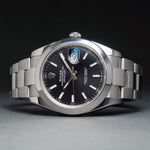 Stunning 2022 Rolex 126300 Datejust 41mm Steel Black Dial Watch Box & Papers, Olde Towne Jewelers, Santa Rosa CA.