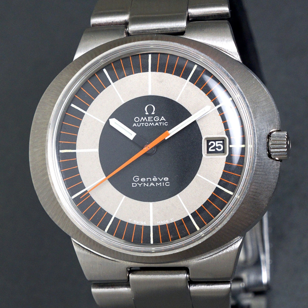 Stunning Omega 135.033 Dynamic Automatic Stainless Man's Watch Amazing Original, Olde Towne Jewelers, Santa Rosa CA.
