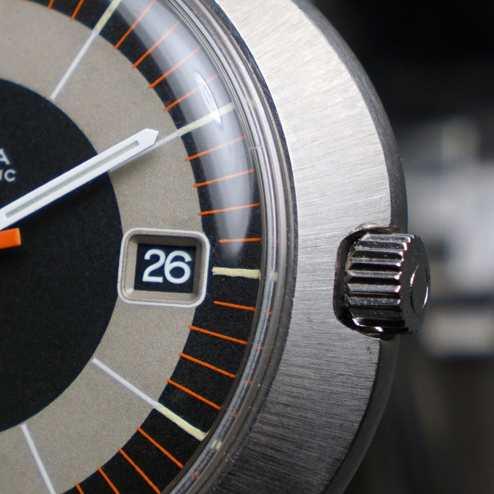 Stunning Omega 135.033 Dynamic Automatic Stainless Man's Watch Amazing Original, Olde Towne Jewelers, Santa Rosa CA.