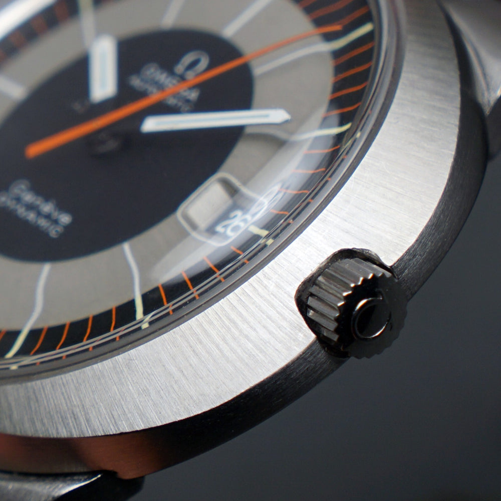 Stunning Omega 135.033 Dynamic Automatic Stainless Man's Watch Amazing Original, Olde Towne Jewelers, Santa Rosa CA.