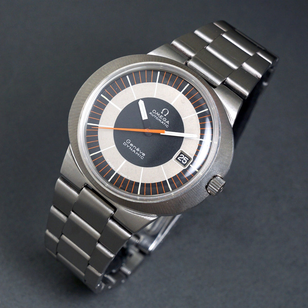 Stunning Omega 135.033 Dynamic Automatic Stainless Man's Watch Amazing Original, Olde Towne Jewelers, Santa Rosa CA.