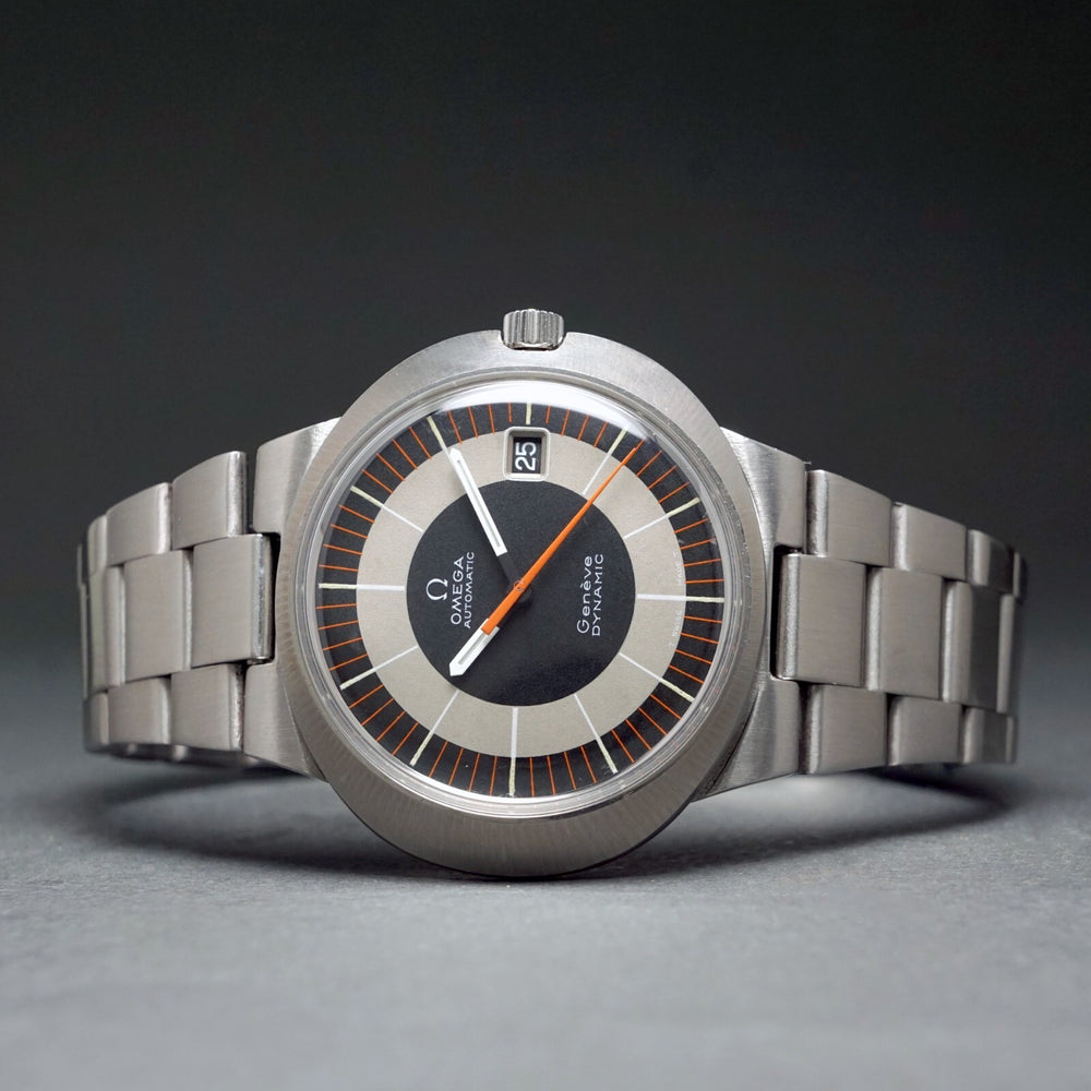 Stunning Omega 135.033 Dynamic Automatic Stainless Man's Watch Amazing Original, Olde Towne Jewelers, Santa Rosa CA.