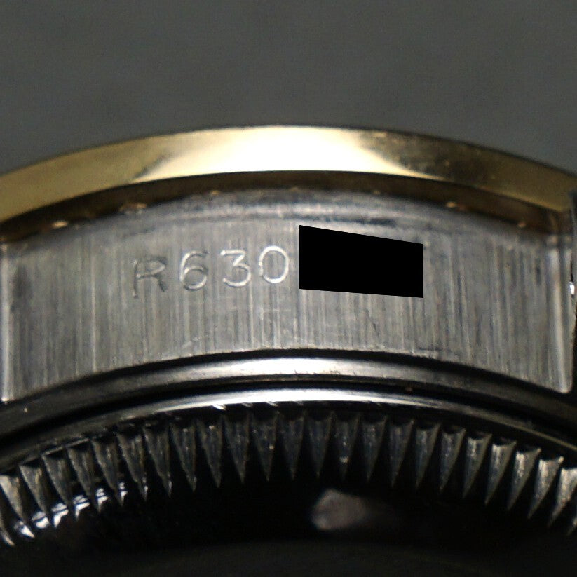 Stunning 1987 Rolex 69173 Datejust 18K/SS Black Diamond Dial & Bezel Watch XLNT! Olde Towne Jewelers, Santa Rosa CA.