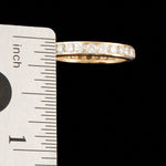 Solid 14K Gold 1.10 CTW Channel Diamond Eternity Wedding Band Anniversary Ring, Olde Towne Jewelers, Santa Rosa CA.