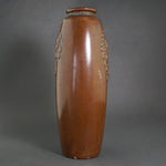 Stunning 1920's Weller Bronze Ware Art Nouveau Grape Motif Vase, Olde Towne Jewelers, Santa Rosa CA.