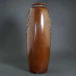 Stunning 1920's Weller Bronze Ware Art Nouveau Grape Motif Vase, Olde Towne Jewelers, Santa Rosa CA.