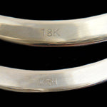 Solid 18K White Gold & 3.00 CTW Baguette Diamond Halo Wedding, Anniversary Ring, Olde Towne Jewelers, Santa Rosa CA.