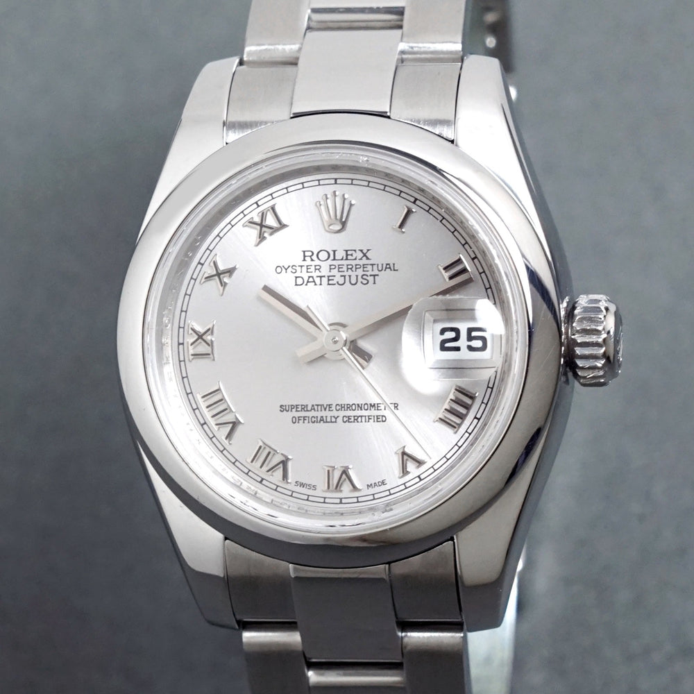 Stunning 2008 Rolex 179160 Lady Datejust Stainless Steel Watch Books Card Papers, Olde Towne Jewelers, Santa Rosa CA.