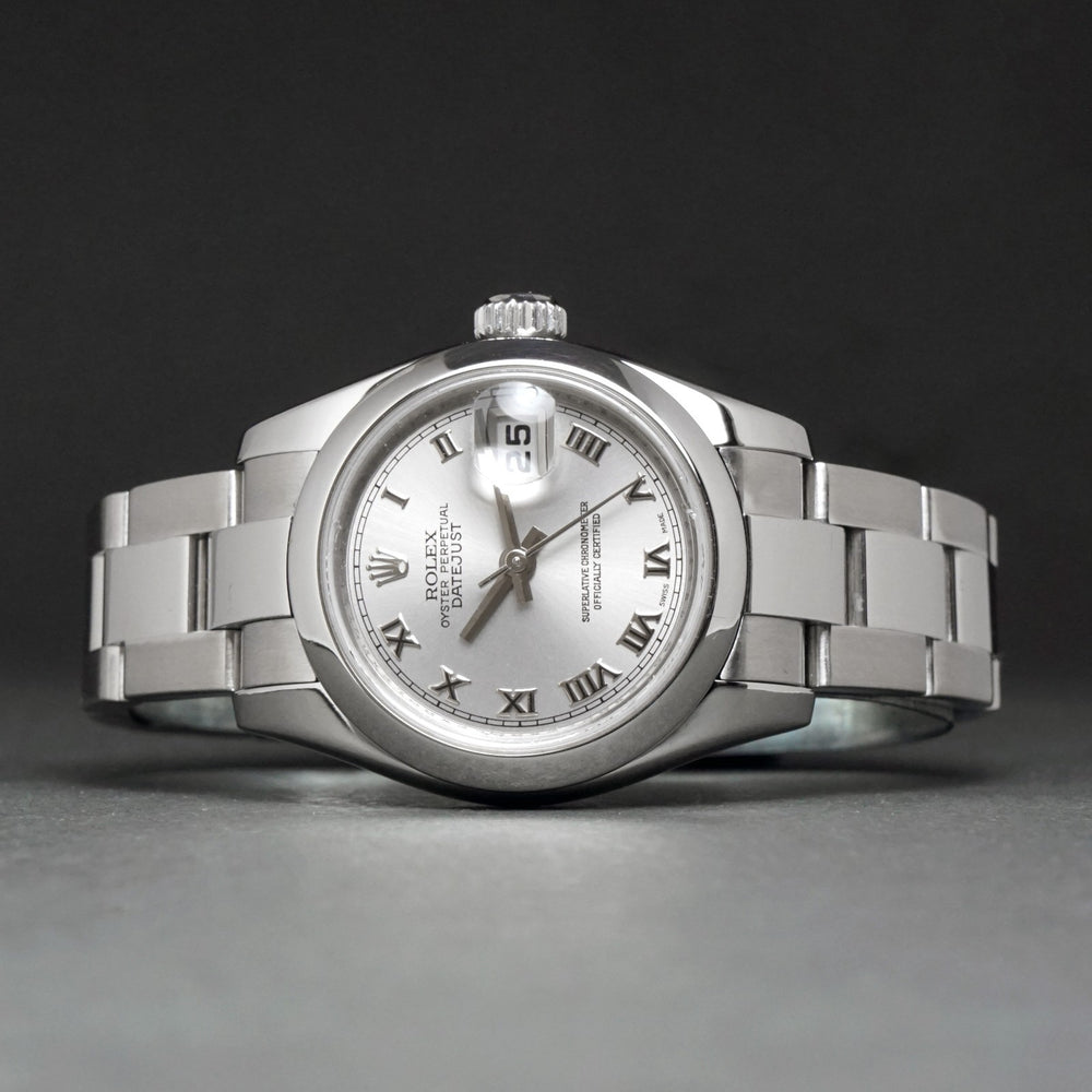 Stunning 2008 Rolex 179160 Lady Datejust Stainless Steel Watch Books Card Papers, Olde Towne Jewelers, Santa Rosa CA.
