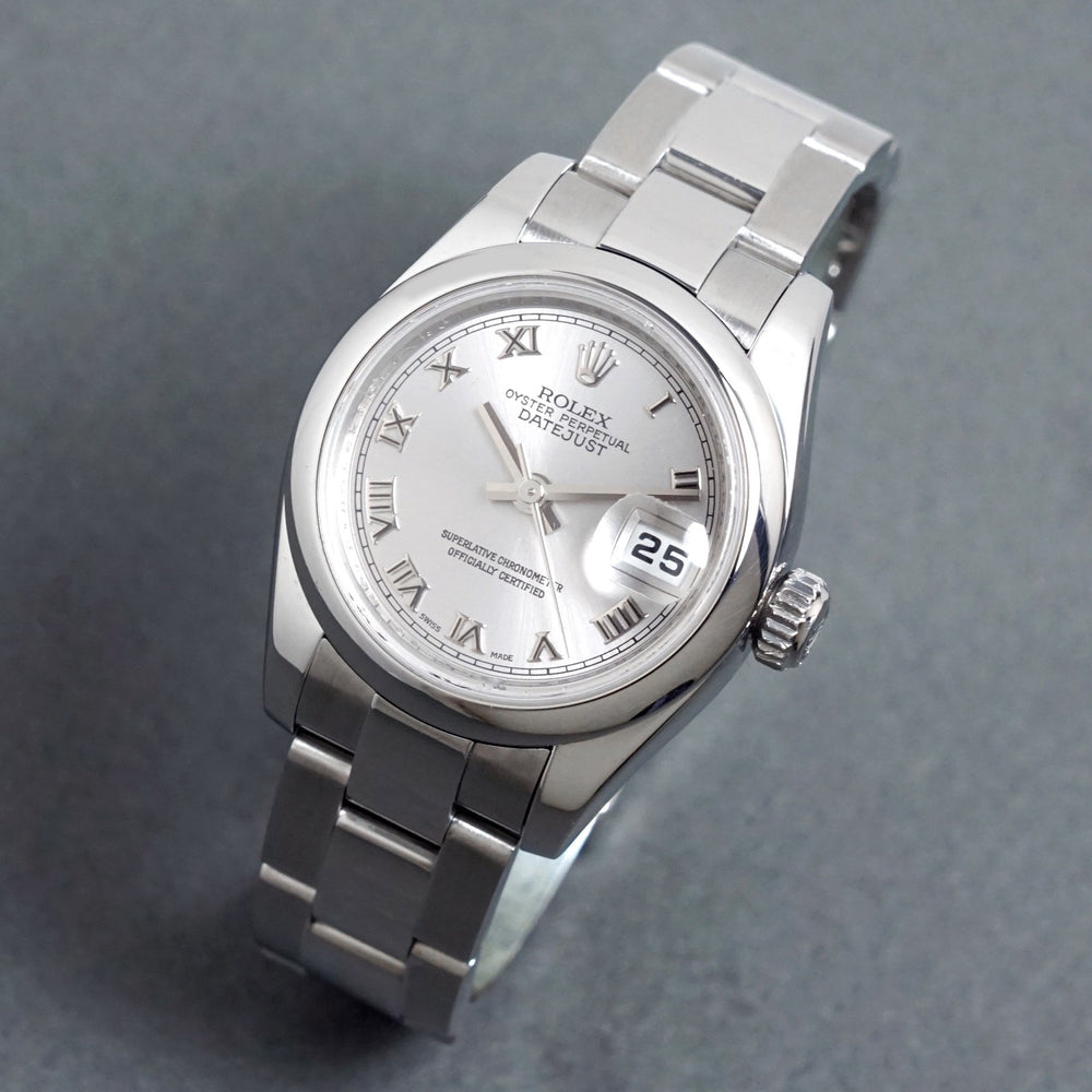 Stunning 2008 Rolex 179160 Lady Datejust Stainless Steel Watch Books Card Papers, Olde Towne Jewelers, Santa Rosa CA.