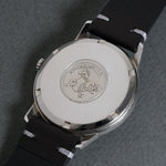 Stunning 1965 Omega 165.002 Seamaster Stainless Steel Rare Military Dial Watch, Olde Towne Jewelers, Santa Rosa CA.