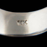 Two Tone Solid 14K Gold & 1.75 CTW Channel Diamond Wedding Band Anniversary Ring, Olde Towne Jewelers, Santa Rosa CA.