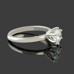 James Allen Platinum 1.07 Ct Diamond Solitaire Engagement Ring E/VVS1  GIA Cert, Olde Towne Jewelers, Santa Rosa CA.
