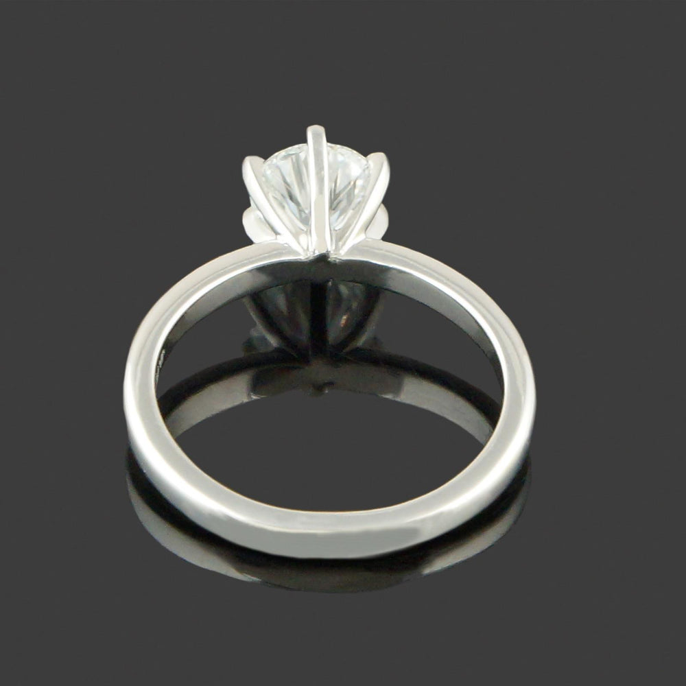 James Allen Platinum 1.07 Ct Diamond Solitaire Engagement Ring E/VVS1  GIA Cert, Olde Towne Jewelers, Santa Rosa CA.