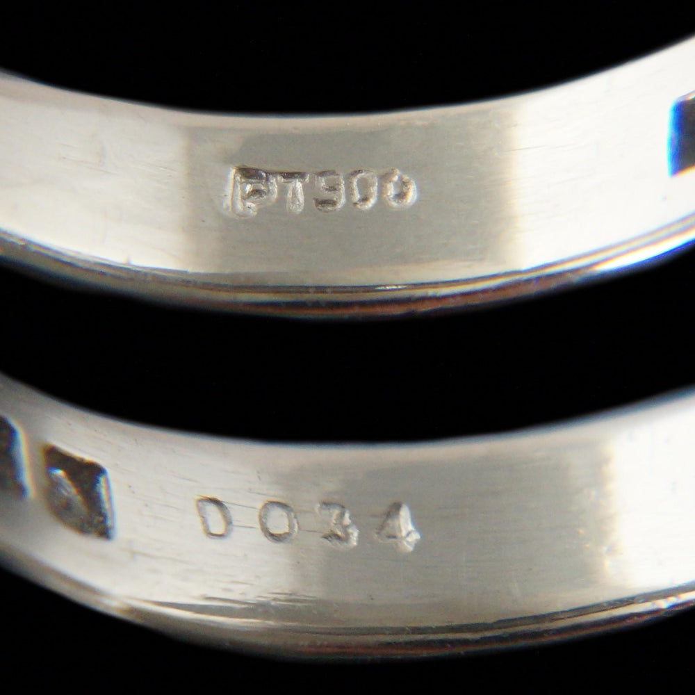 Platinum 1.51 CTW Demi Bezel Diamond Half Eternity Wedding Band, Engagement Ring, Olde Towne Jewelers, Santa Rosa CA.