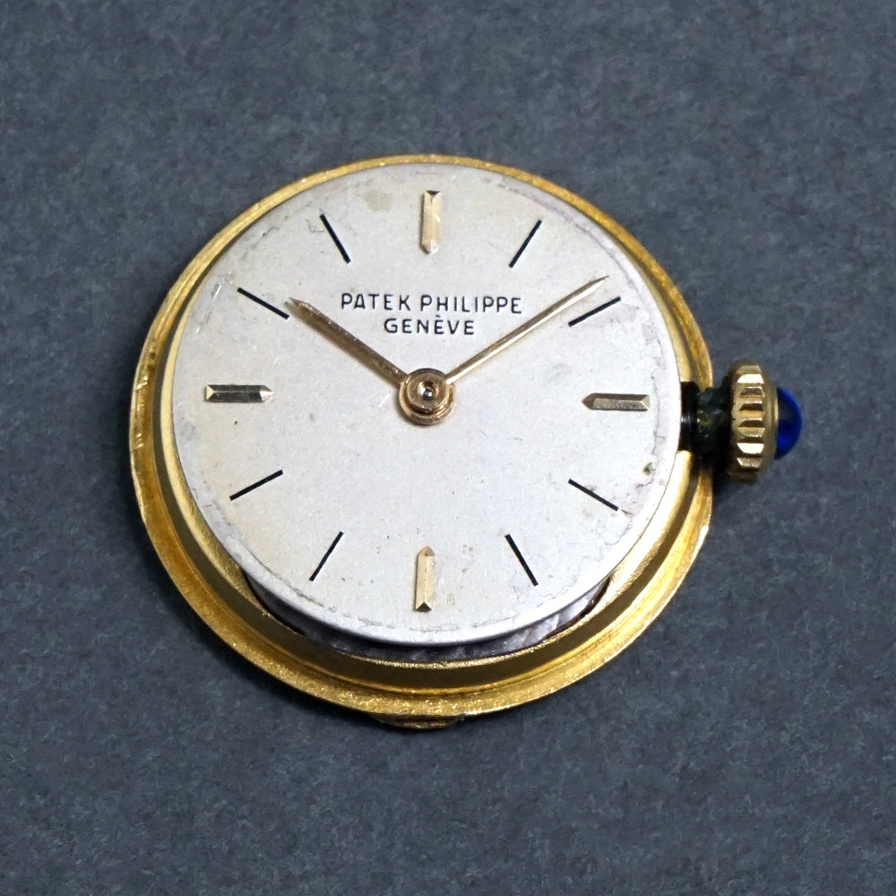 Vintage Patek Philippe Solid 18K Gold Diamond & Sapphire Lady's Bracelet Watch, Olde Towne Jewelers, Santa Rosa CA.