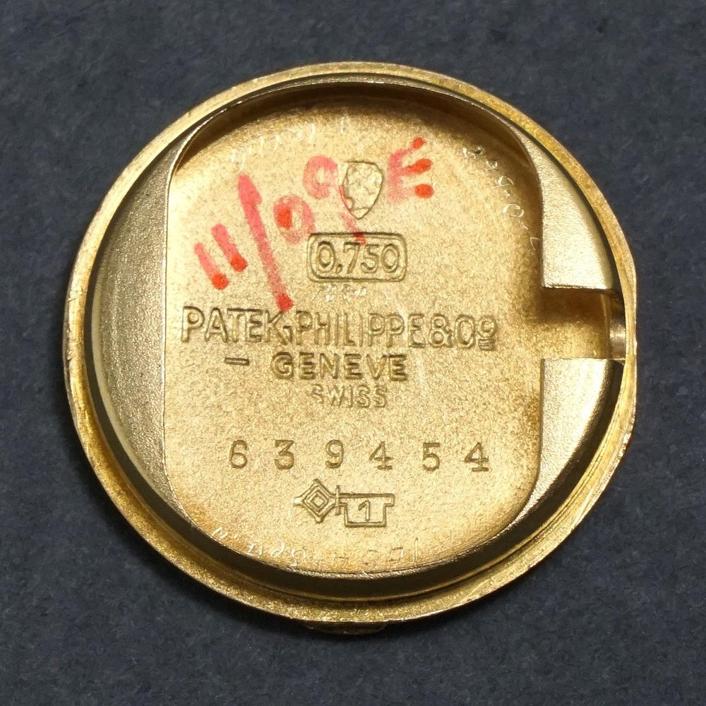 Vintage Patek Philippe Solid 18K Gold Diamond & Sapphire Lady's Bracelet Watch, Olde Towne Jewelers, Santa Rosa CA.