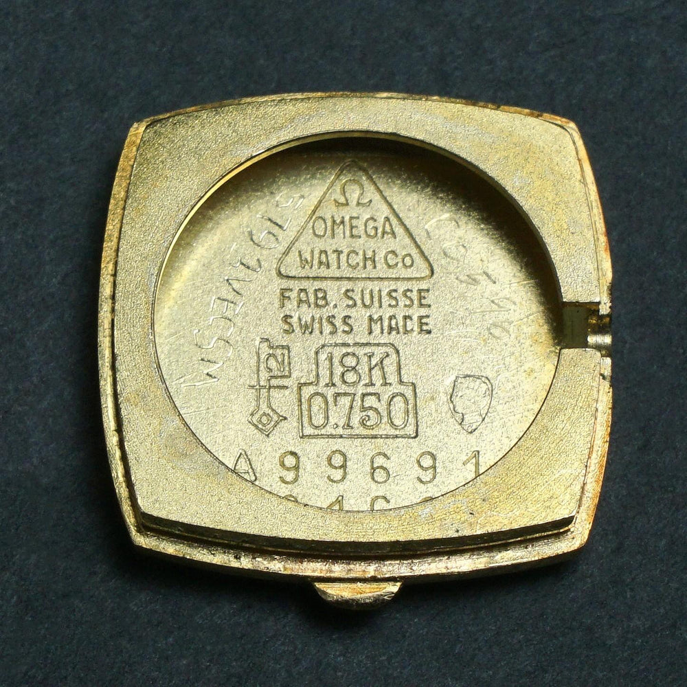 Stunning 1967 Omega Solid 18K Gold Lady's Bracelet Watch MINT w/Original Box, Olde Towne Jewelers, Santa Rosa CA.