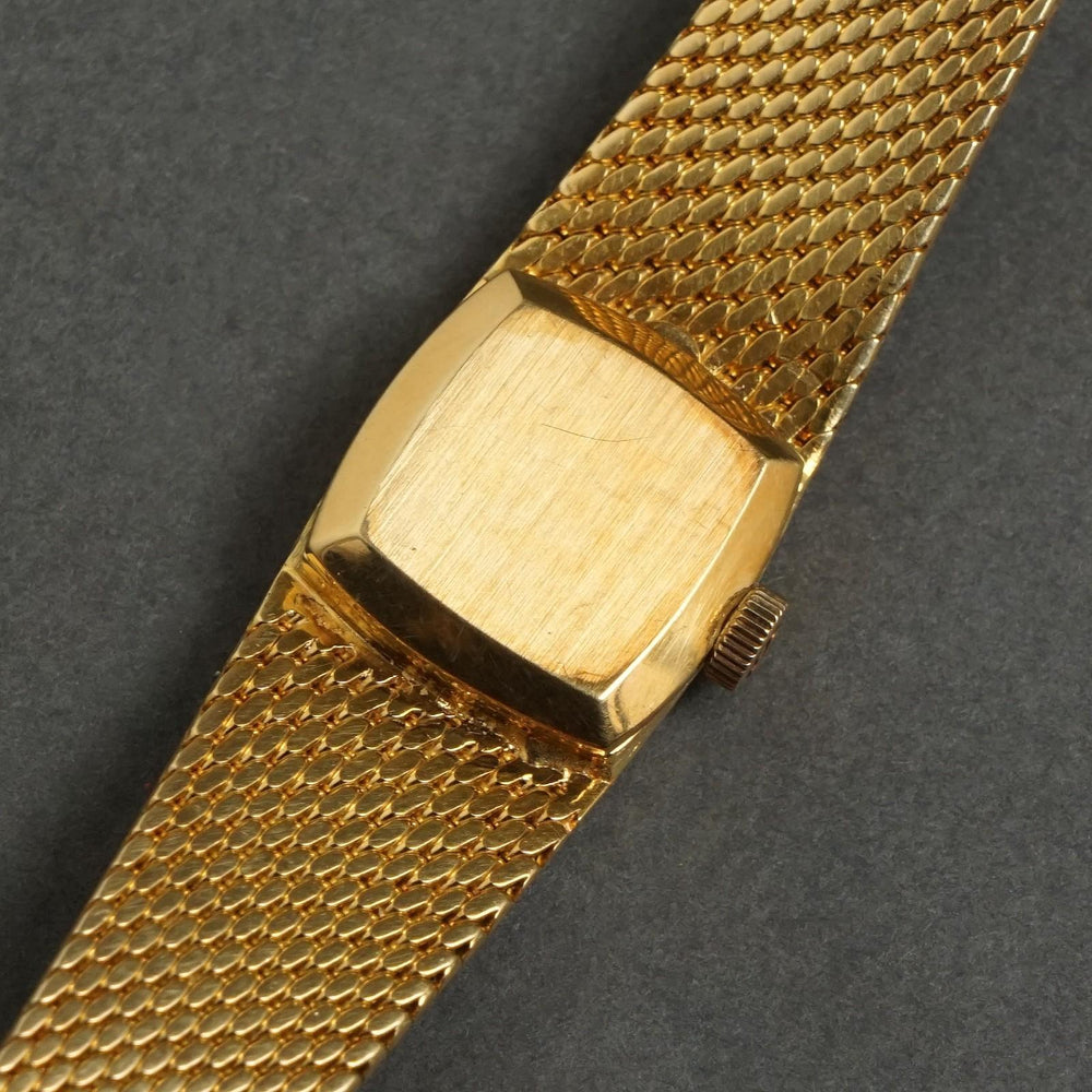 Stunning 1967 Omega Solid 18K Gold Lady's Bracelet Watch MINT w/Original Box, Olde Towne Jewelers, Santa Rosa CA.
