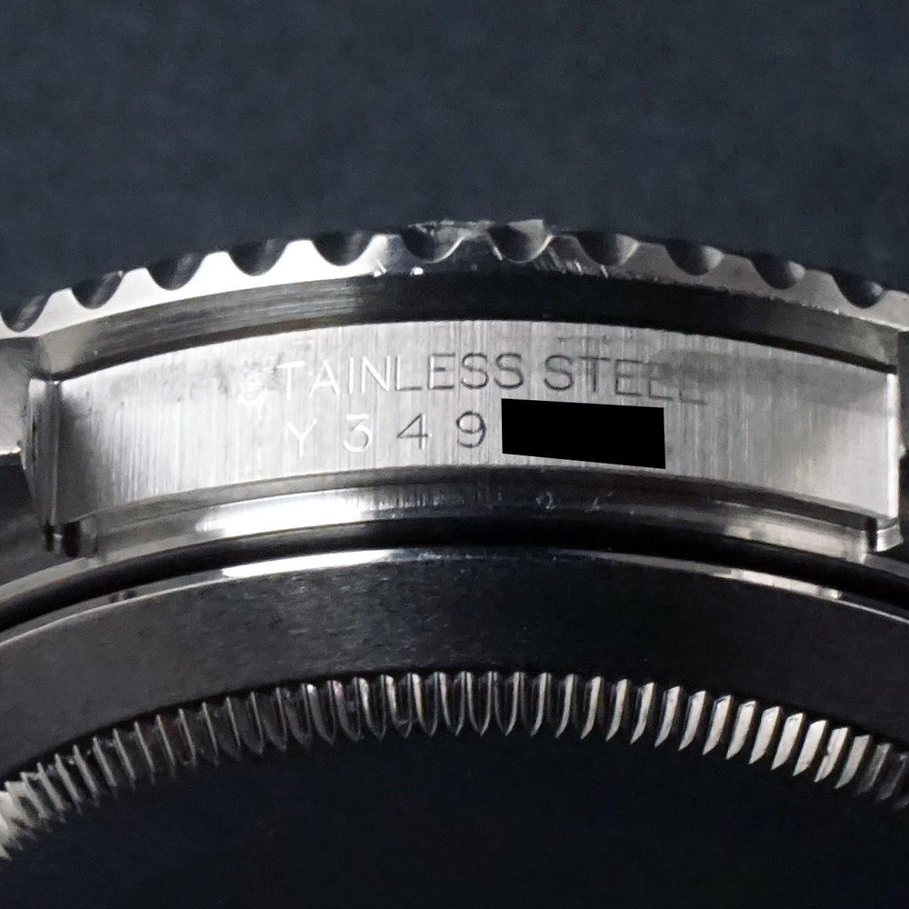 Stunning 2002 Rolex 16610 Submariner Stainless Steel Watch SEL, Holes Case, XLNT Olde Towne Jewelers, Santa Rosa CA.