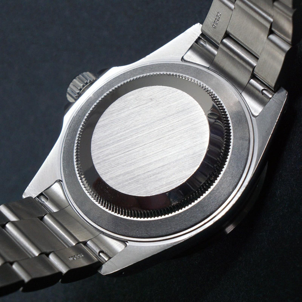 Stunning 2002 Rolex 16610 Submariner Stainless Steel Watch SEL, Holes Case, XLNT Olde Towne Jewelers, Santa Rosa CA.