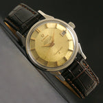 1966 Omega Constellation 168.005 Stainless Steel Tropical Dial Pie Pan Watch