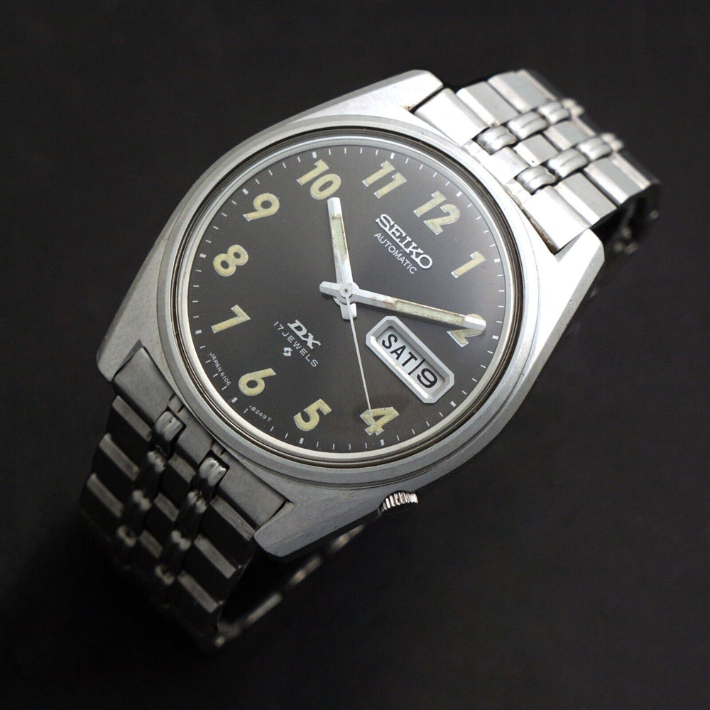 Stunning 1969 Seiko 6106-8219 SOG Stainless Steel Man's Watch W/Marine Medallion, Olde Towne Jewelers, Santa Rosa CA.