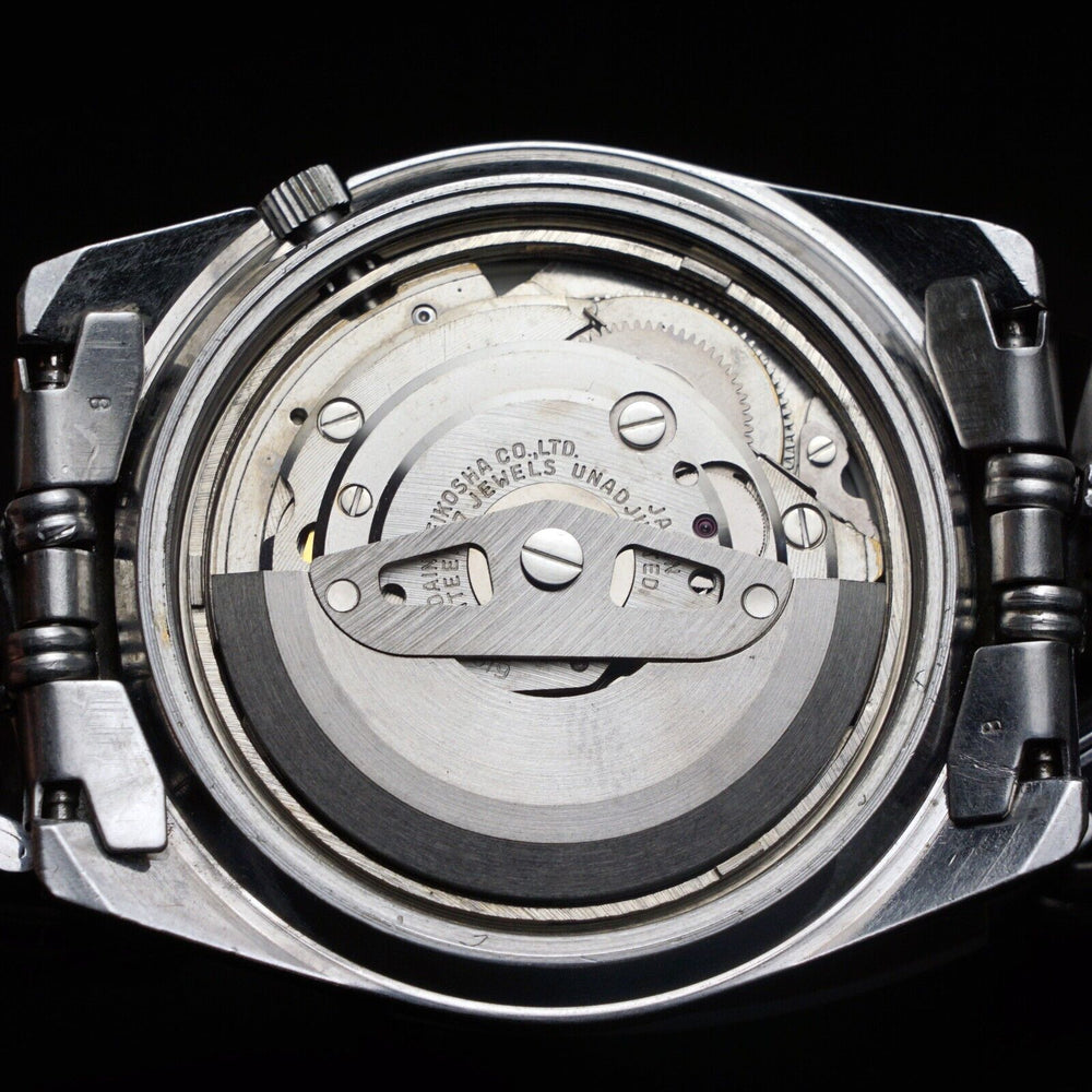 Stunning 1969 Seiko 6106-8219 SOG Stainless Steel Man's Watch W/Marine Medallion, Olde Towne Jewelers, Santa Rosa CA.