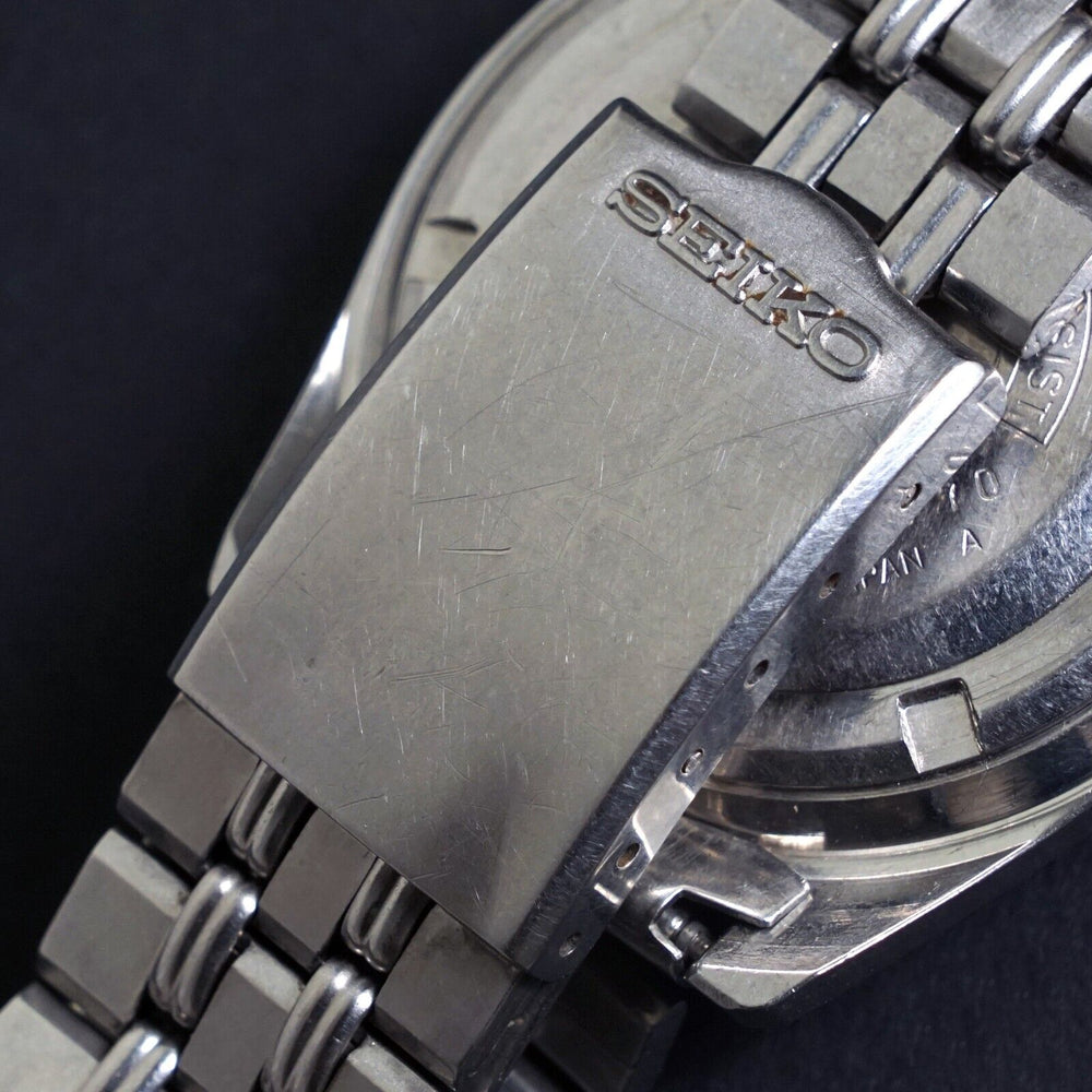 Stunning 1969 Seiko 6106-8219 SOG Stainless Steel Man's Watch W/Marine Medallion, Olde Towne Jewelers, Santa Rosa CA.