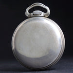 Rare Hamilton GCT 4992B 22J 800 Fine Silver Case Rare Dial Military Pocket Watch, Olde Towne Jewelers, Santa Rosa CA.