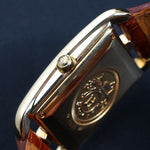 Stunning Hermes Cape Cod 18K Yellow Gold Mid Size Automatic 29mm Box & Papers, Olde Towne Jewelers, Santa Rosa CA.