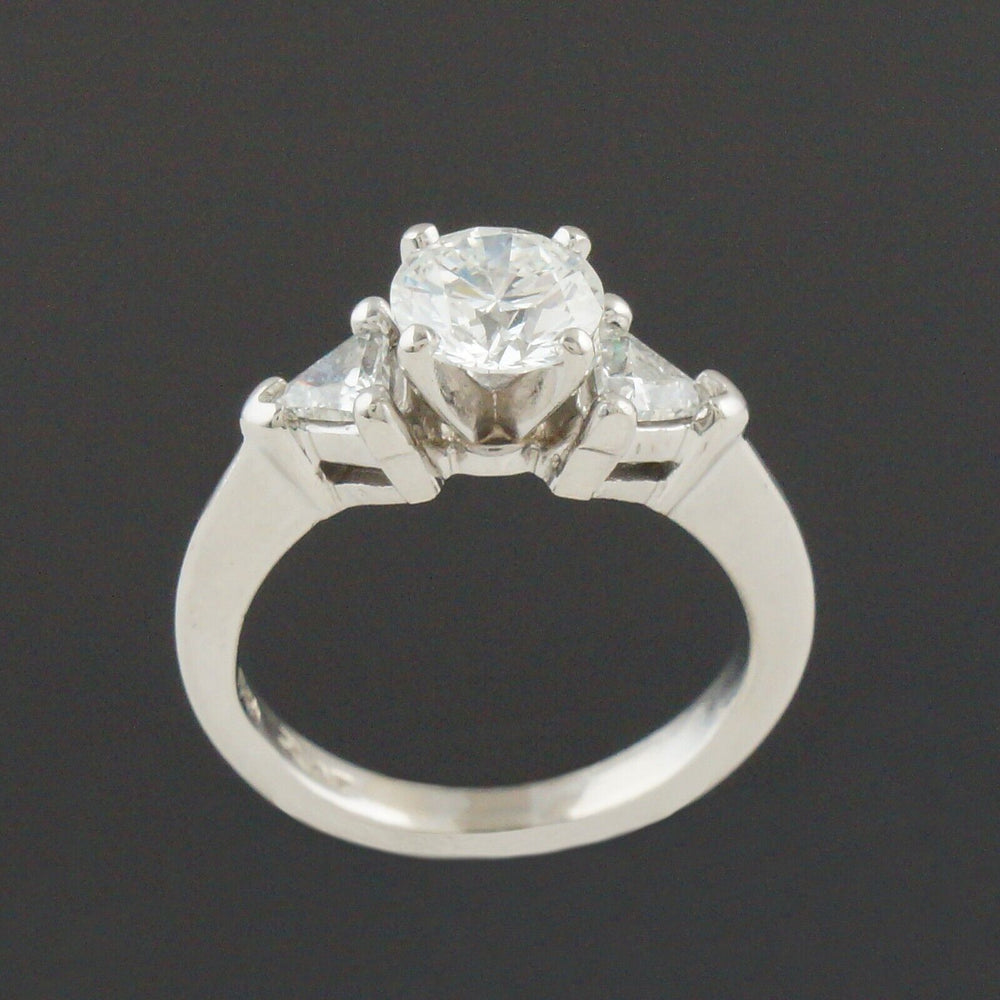 Platinum & 1.95 CTW Diamond 3 Stone Engagement Wedding Anniversary Ring, Olde Towne Jewelers, Santa Rosa CA.