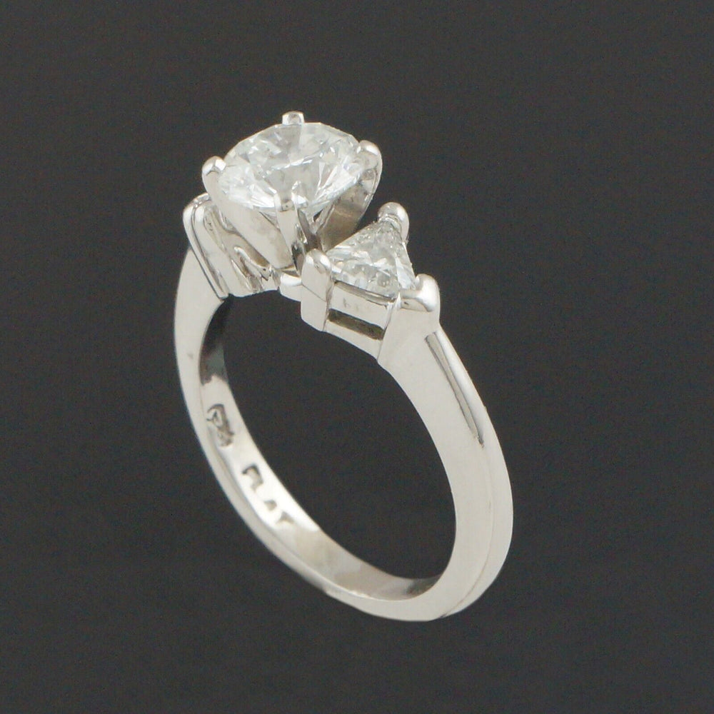 Platinum & 1.95 CTW Diamond 3 Stone Engagement Wedding Anniversary Ring, Olde Towne Jewelers, Santa Rosa CA.