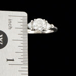 Platinum & 1.95 CTW Diamond 3 Stone Engagement Wedding Anniversary Ring, Olde Towne Jewelers, Santa Rosa CA.