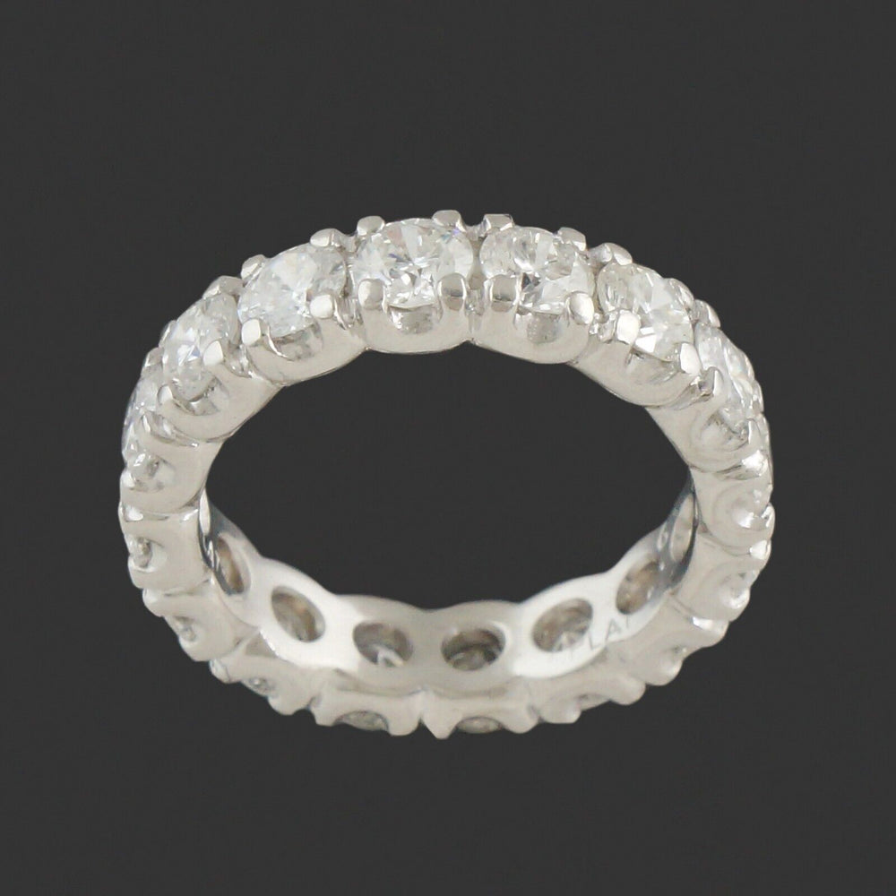 Platinum & 1.76 CTW Diamond Eternity Wedding Band, Estate Anniversary Ring, Olde Towne Jewelers, Santa Rosa CA.