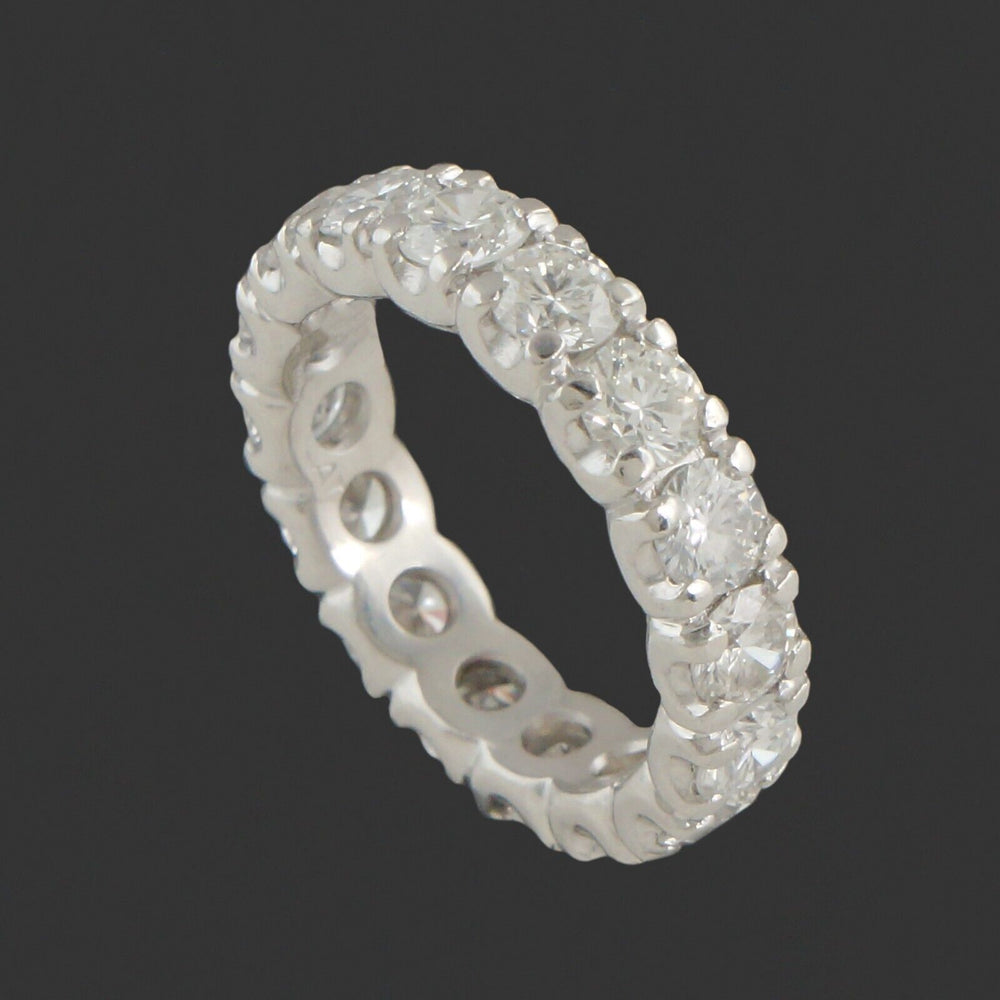 Platinum & 1.76 CTW Diamond Eternity Wedding Band, Estate Anniversary Ring, Olde Towne Jewelers, Santa Rosa CA.