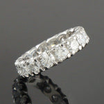 Platinum & 1.76 CTW Diamond Eternity Wedding Band, Estate Anniversary Ring, Olde Towne Jewelers, Santa Rosa CA.