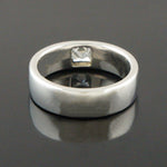 Christian Bauer Platinum & Princess Cut Diamond Comfort Fit Wedding Band, Ring, Olde Towne Jewelers, Santa Rosa CA.