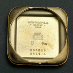 Vintage Patek Philippe 2514 Oversized Square 18K Yellow Gold Mans Watch All Original, lde Towne Jewelers, Santa Rosa CA.