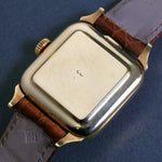 Vintage Patek Philippe 2514 Oversized Square 18K Yellow Gold Mans Watch All Original, lde Towne Jewelers, Santa Rosa CA.